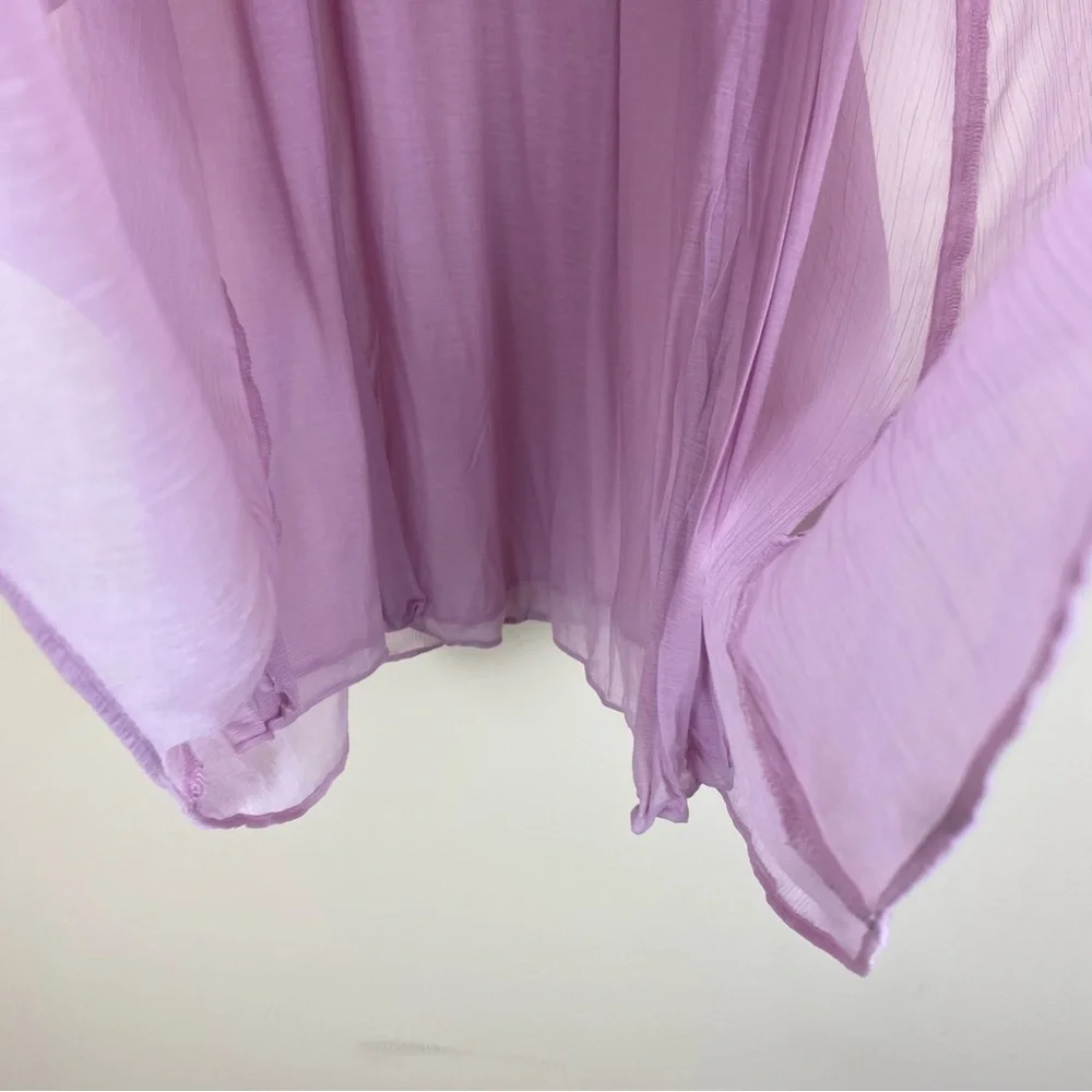 Victoria Secret Pink Sheer Lined Sequined Sleepwear Tank top Large - Picture 4 of 5